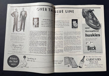 Load image into Gallery viewer, 1948 New York Rangers Program Insert/Lineup + Photo Edgar Laprade Signed Cover