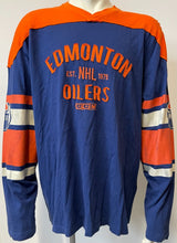Load image into Gallery viewer, Edmonton Oilers CCM NWT Long Sleeve Crewneck Officially Licensed NHL Size XL
