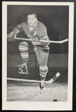 Load image into Gallery viewer, 1960s Dick Duff Autographed Toronto Maple Leaf Team Issued Postcard Signed HOF