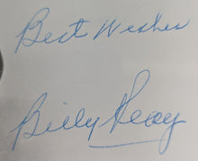 Load image into Gallery viewer, Billy Reay Autographed Signed Hockey Photo Montreal Canadiens JSA NHL Vintage