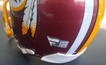 Load image into Gallery viewer, Art Monk Autographed Washington Redskins Mini Helmet Signed NFL HOF Fanatics