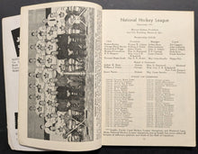 Load image into Gallery viewer, National 1946 Official Hockey Guide Edited By James C. Hendy N.H.L, A.H.L, A.H.A