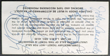 Load image into Gallery viewer, Beatrice Arthur Mike Douglas John Cassavetes Autographed Signed Telethon Ticket