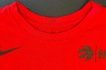 Load image into Gallery viewer, Alfonzo McKinnie Toronto Raptors 2018 NBA Playoffs Warmup Worn Nike T-Shirt