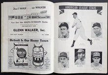 Load image into Gallery viewer, 1951 MLB All Star Game Program Jackie Robinson Joe DiMaggio Ted Williams Vintage