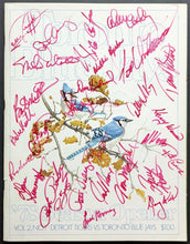 Load image into Gallery viewer, 1978 Toronto Blue Jays Team Autographed Signed Program MLB Baseball Vintage