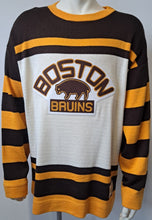 Load image into Gallery viewer, 1926/27 Boston Bruins #2 Eddie Shore Hockey Sweater Ebbets Field Flannels XL