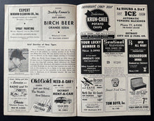 Load image into Gallery viewer, 1951 Briggs Stadium Detroit Tigers vs Boston Red Sox Program Vtg MLB Baseball