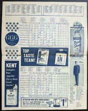 Load image into Gallery viewer, 1960 Yankee Stadium Program Tigers Yankees Mickey Mantle Roger Maris MLB Vtg