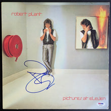 Load image into Gallery viewer, 1982 Robert Plant Autographed Pictures At 11 LP Record Signed Grey Flannel LOA