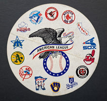 Load image into Gallery viewer, 1977 5 1/4" Major League Baseball American League Decal Unused Vintage