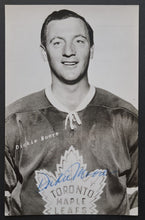 Load image into Gallery viewer, Dickie Moore Autographed Signed Postcard Toronto Maple Leafs VTG NHL Hockey