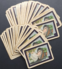 Load image into Gallery viewer, 1905 Grand Trunk Railway Systems Full Deck Playing Cards Vintage Canadian Scenes