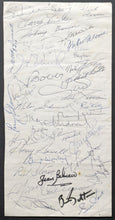 Load image into Gallery viewer, Autographed Signed Sheet NHL Hockey Players JSA Mikita Bower Richard Howe Hull