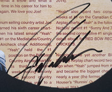 Load image into Gallery viewer, Joe Nichols Signed Autographed Photo Cut Country Singer Songwriter Music