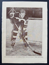 Load image into Gallery viewer, 1939 Stanley Cup Semi-Final Boston Garden Playoff Program Hockey NHL Bruins