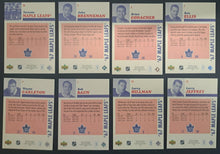 Load image into Gallery viewer, 2007 Toronto Maple Leaf Upper Deck 40th Anniversary Commemorative Card Set