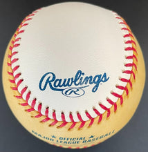 Load image into Gallery viewer, 2006 Home Run Derby Official MLB Rawlings Gold Panelled Blank Baseball OMLB