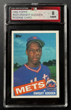 Load image into Gallery viewer, 1985 Topps MLB #620 Dwight Gooden New York Mets Baseball Card KSA Vintage