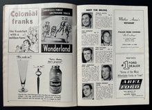 Load image into Gallery viewer, 1963 Boston Garden Program Toronto Maple Leafs Boston Bruins NHL Vintage