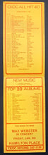 Load image into Gallery viewer, John Lennon Memorial Chart Dated Dec 17/80 Cover Of CKOC Rock Music