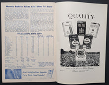 Load image into Gallery viewer, 1960 Chicago Stadium NY Rangers Vs Chicago Blackhawks Vintage NHL Hockey Program