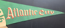 Load image into Gallery viewer, 1916 Vintage Atlantic City New Jersey Pennant Banner Felt