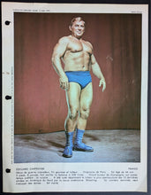 Load image into Gallery viewer, c1972 Lot of 22 Different Wrestling Photos Issued by Dimanche Vintage Sports