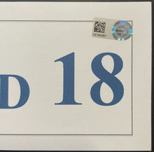 Load image into Gallery viewer, Mitch Moreland Texas Rangers Game Used 2015 ALDS G5 Locker Name Plate MLB Holo