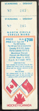 Load image into Gallery viewer, 1972 Summit Series Game 1 PSA Slabbed Full Ticket Team Canada vs USSR Hockey VTG