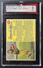 Load image into Gallery viewer, 1963 Post Cereal CFL #135 Tommy Joe Coffee Edmonton Eskimos Football Card KSA