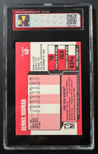Load image into Gallery viewer, 1989-90 Fleer #49 Dennis Rodman Detroit Pistons NBA Basketball Card Vintage