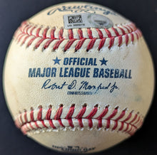 Load image into Gallery viewer, 2020 MLB Opening Day Game Ready Baseball Los Angeles Angels Oakland A's MLB HOLO