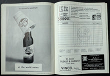 Load image into Gallery viewer, 1964 World Series Program NY Yankees St. Louis Cardinals Busch Stadium Vtg MLB