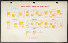 Load image into Gallery viewer, 1976-1977 WHA New Minnesota Fighting Saints Media Guide Vintage Hockey