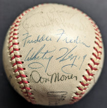 Load image into Gallery viewer, 1974 MLB ASG AL Team Signed x22 Autographed Baseball Munson Weaver MLB PSA LOA