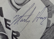 Load image into Gallery viewer, Gordie Marty Mark Howe Multi Signed 1975 Houston Aeros Autographed Photo JSA LOA