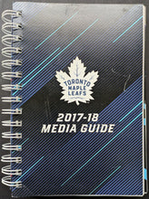 Load image into Gallery viewer, 2017/2018 Toronto Maple Leafs Media Guide NHL Hockey Publication Auston Matthews