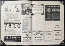 Load image into Gallery viewer, 1938 Chicago Stadium Review NHL Stanley Cup Playoff Vintage Hockey Program