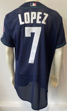 Load image into Gallery viewer, 2001 Felipe Lopez Signed Game Worn MLB Futures Jersey Blue Jays Baseball ASG