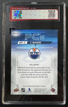 Load image into Gallery viewer, 2023-24 Upper Deck #PC-11 Connor McDavid Sparkle Hockey Card KSA 9.5 NGM NHL