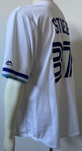 Load image into Gallery viewer, Dave Stieb Autographed Toronto Blue Jays Signed Baseball Majestic Jersey AJS COA