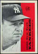 Load image into Gallery viewer, 1969 Yankee Stadium Program California Angels NY Yankees Ralph Houk MLB Vtg