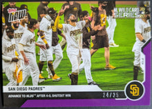 Load image into Gallery viewer, 2020 Topps San Diego Padres Baseball Card MLB NL Wild Card Series