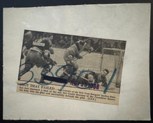 Load image into Gallery viewer, 1938 Type 1 Photo Madison Square Garden Canadiens Bourque Rangers Colville NHL