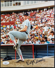 Load image into Gallery viewer, Roger Clemens Boston Red Sox Autographed Signed Photo MLB Baseball JSA Vintage