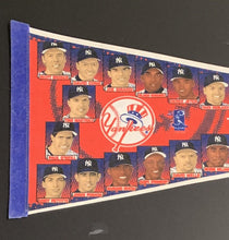 Load image into Gallery viewer, 1998 New York Yankees MLB World Series Champions Baseball Pennant Vintage