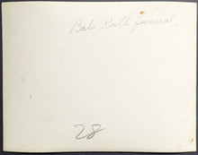 Load image into Gallery viewer, 1948 Babe Ruth Funeral Type 1 Photo Silver Gelatin Open Casket RMY Auction LOA