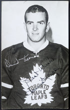 Load image into Gallery viewer, Dave Keon Autographed Team Issued Postcard Signed Toronto Maple Leafs NHL JSA