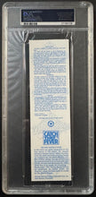 Load image into Gallery viewer, 1992 World Series Game 6 Ticket Toronto Blue Jays Atlanta Braves PSA Vintage MLB